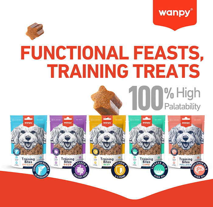Wanpy Training Bites Chicken Recipe - 100g