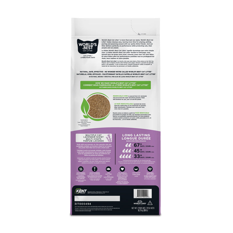 Worlds Best Cat Litter - Scented Multiple Cat 3.62kg