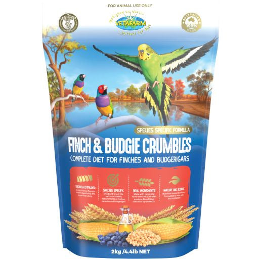 Finch & Budgie Crumbles 2kg