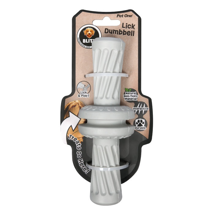 Blitz Rubber Lick Dumbbell Grey L