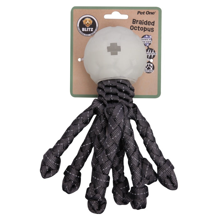 Blitz Large Octopus with Glow In The Dark Ball