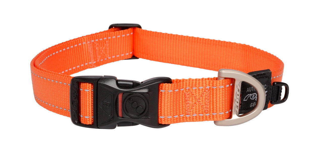 Rogz Classic Collar Orange L