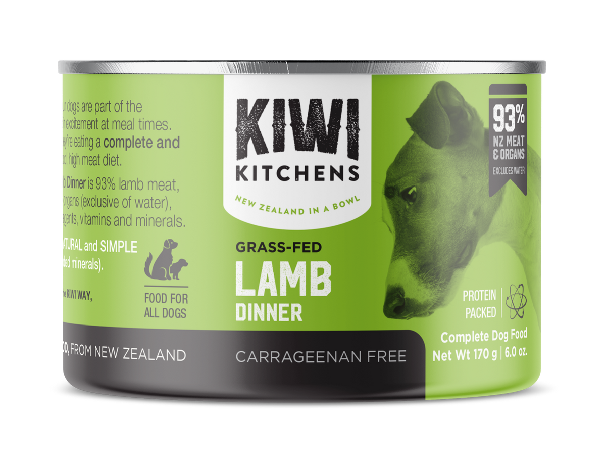 Kiwi Kitchens Grass-Fed Lamb Dinner Dog Wet Food