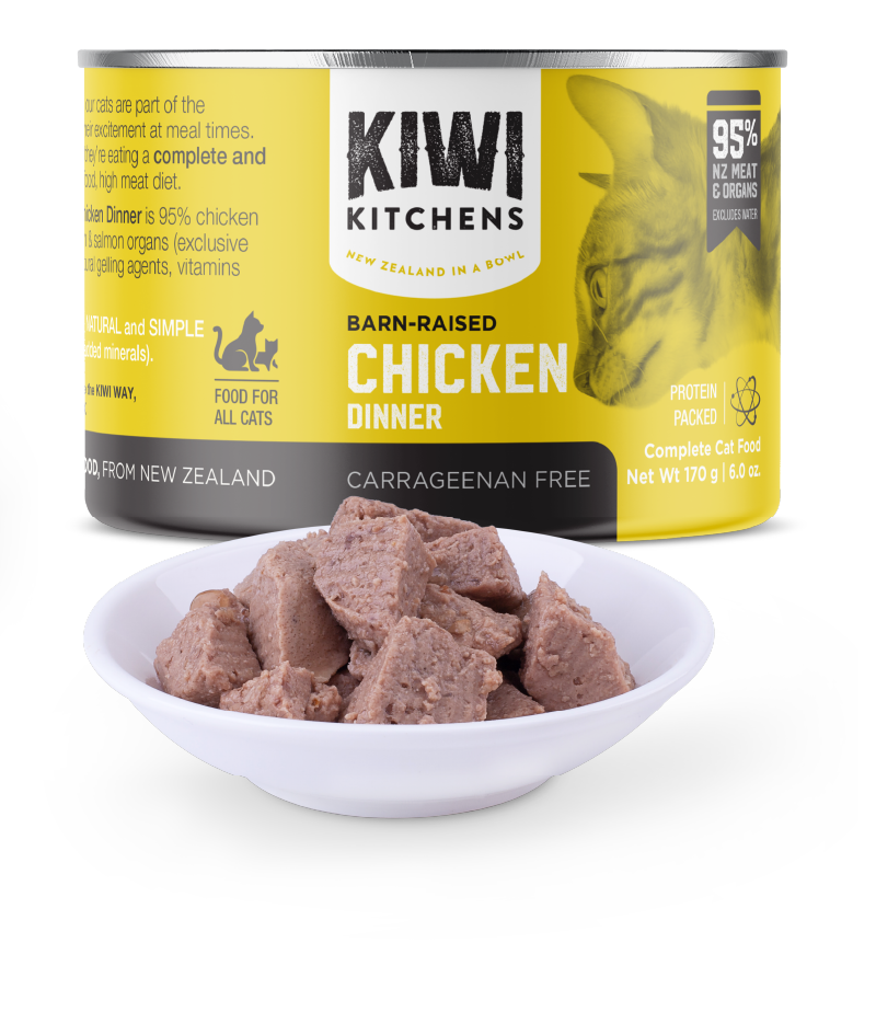 Kiwi Kitchens Barn-Raised Chicken Dinner Cat Wet Food