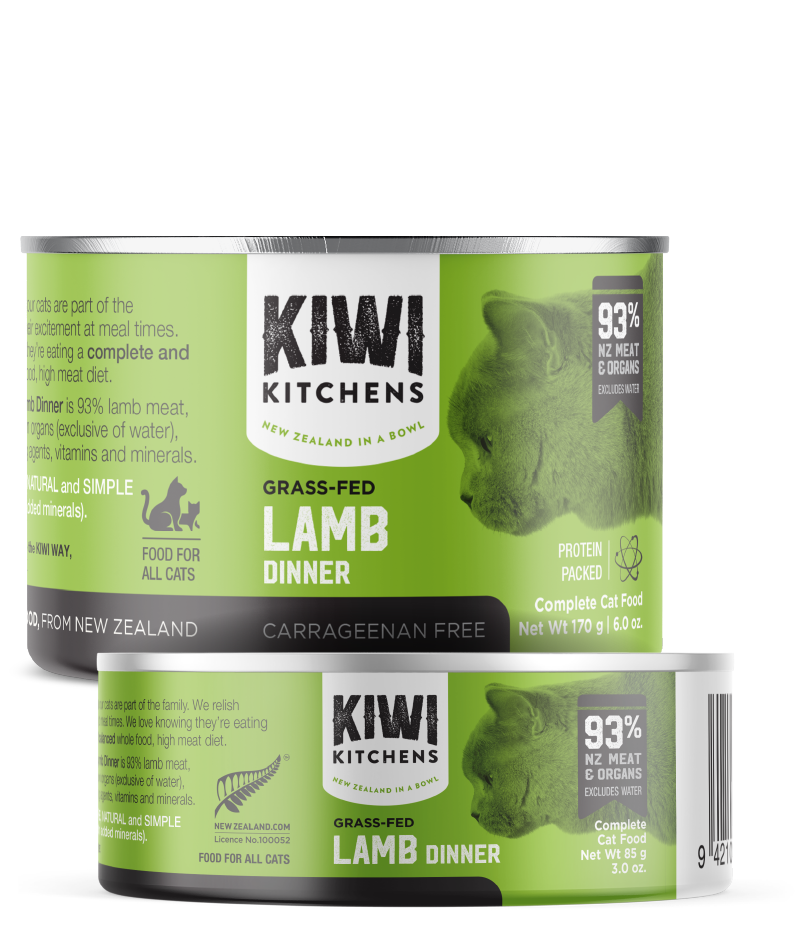 Kiwi Kitchens Grass-Fed Lamb Dinner Cat Wet Food
