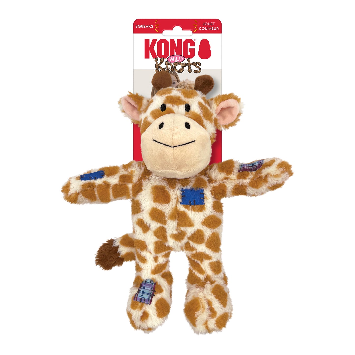 KONG Wild Knots Giraffe - Med/Lg