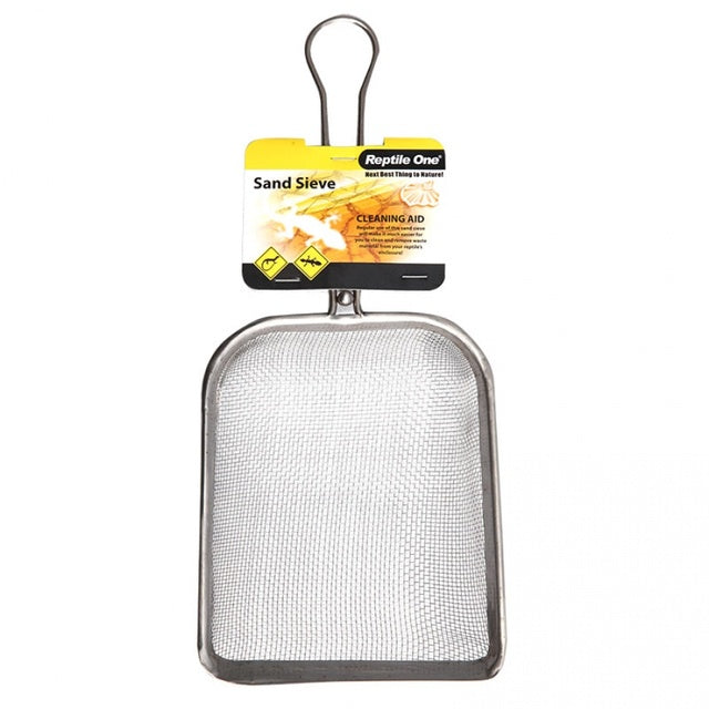 Reptile One Stainless Steel Mesh Sieve 14x17cm