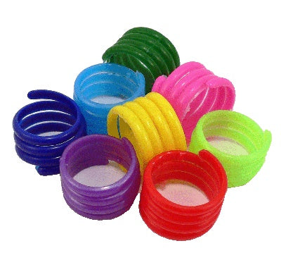 Poultry Spiral Leg Ring 18mm