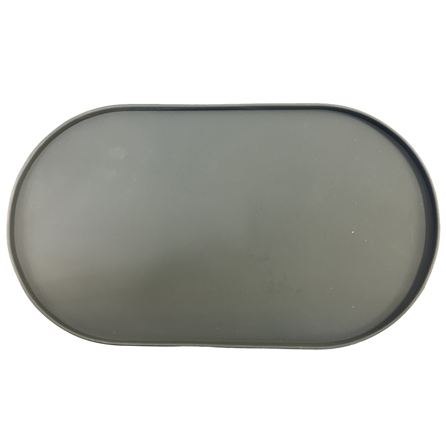 Waggin Tails Silicone Ellipse Mat - Dark Grey 45x25cm