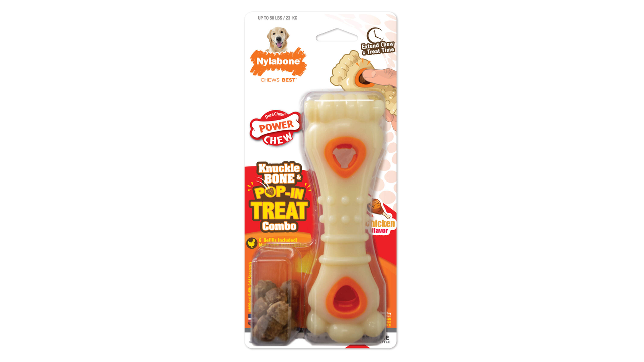 Knuckle Bone & Pop-in Treat Combo Giant