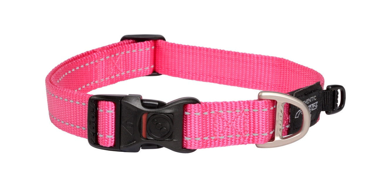 Rogz Classic Collar Pink L
