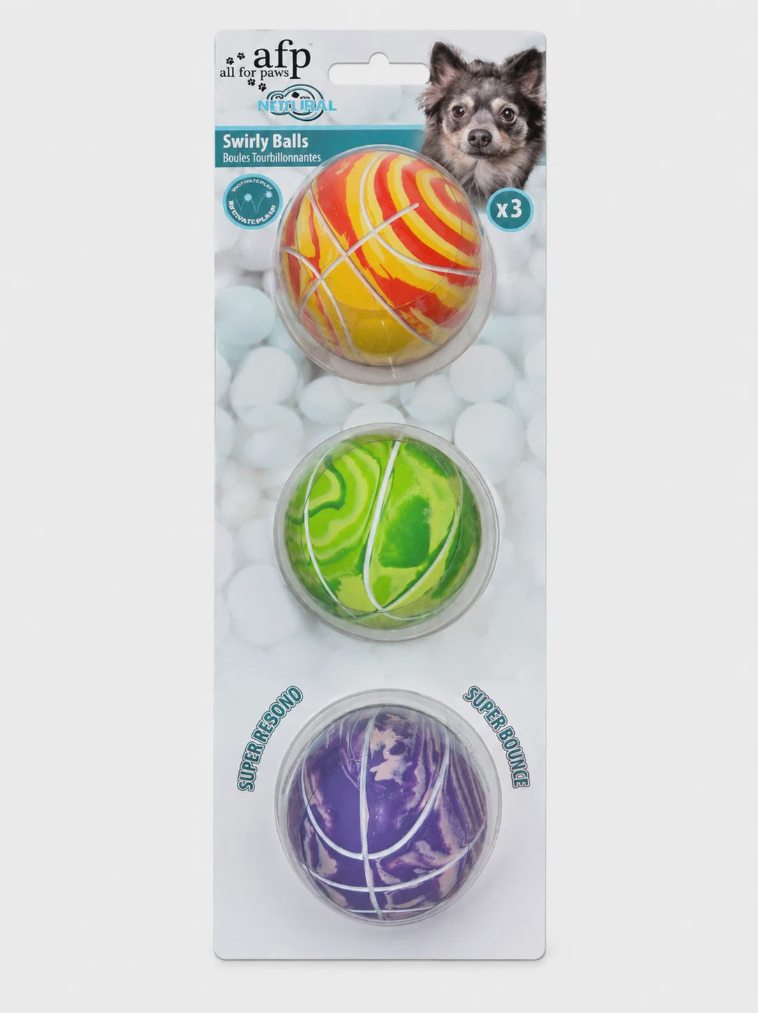 AFP Meta Ball - Swirley Balls - 3pk