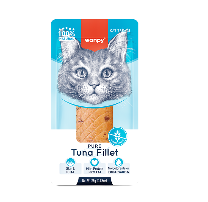 Wanpy Cat Treat Tuna Fillet 25g