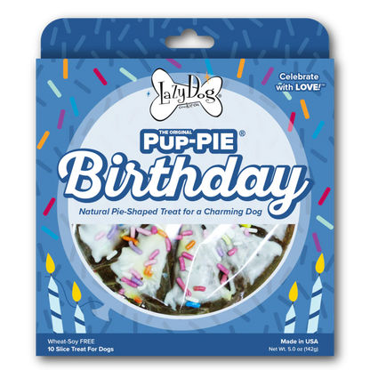 Lazy Dog Pup-PIE Happy Birthday