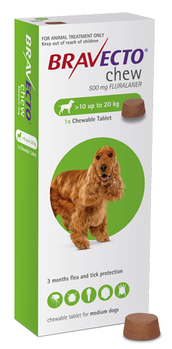 Bravecto Chewable Tab Dog