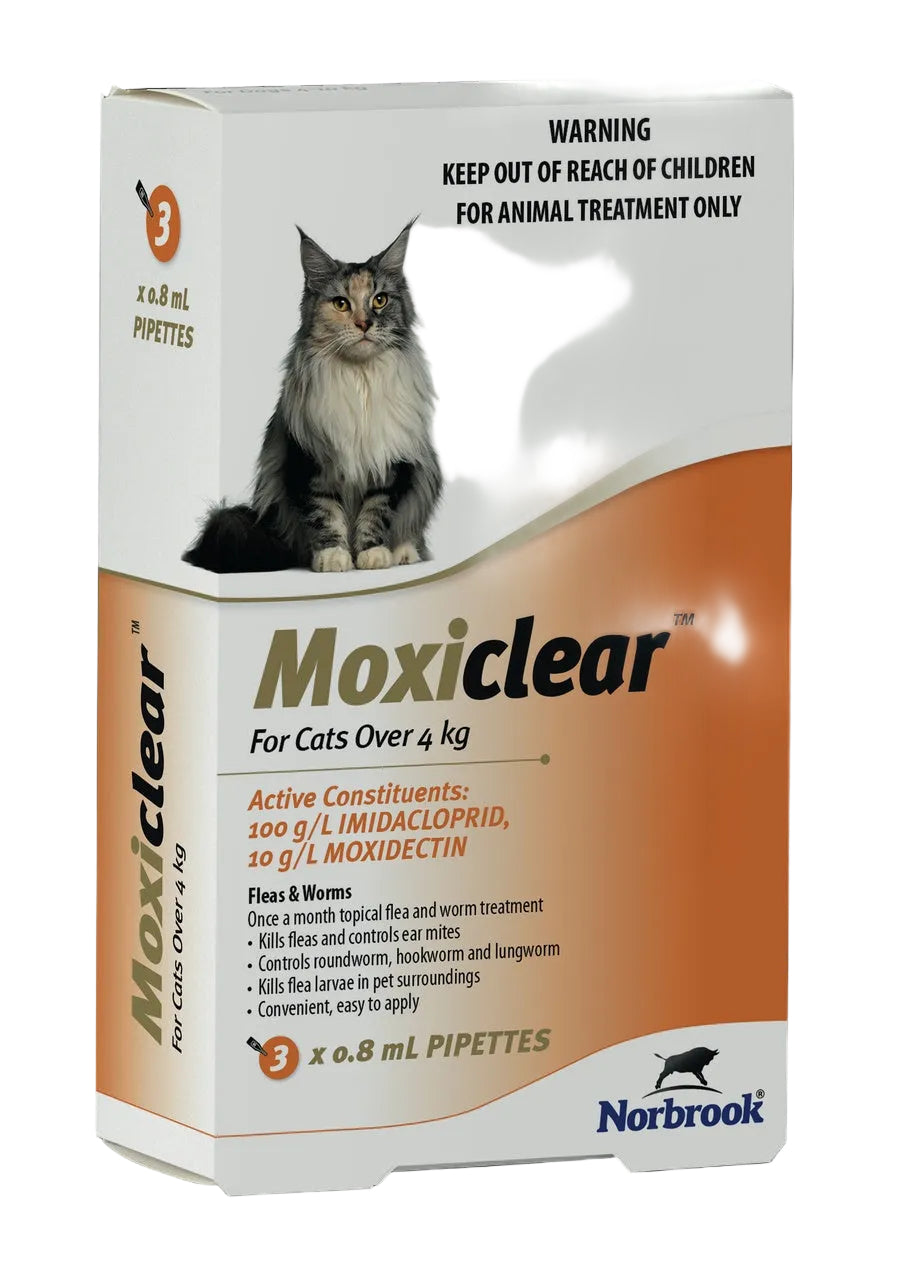 Moxiclear Cat 4kg+ 3pk
