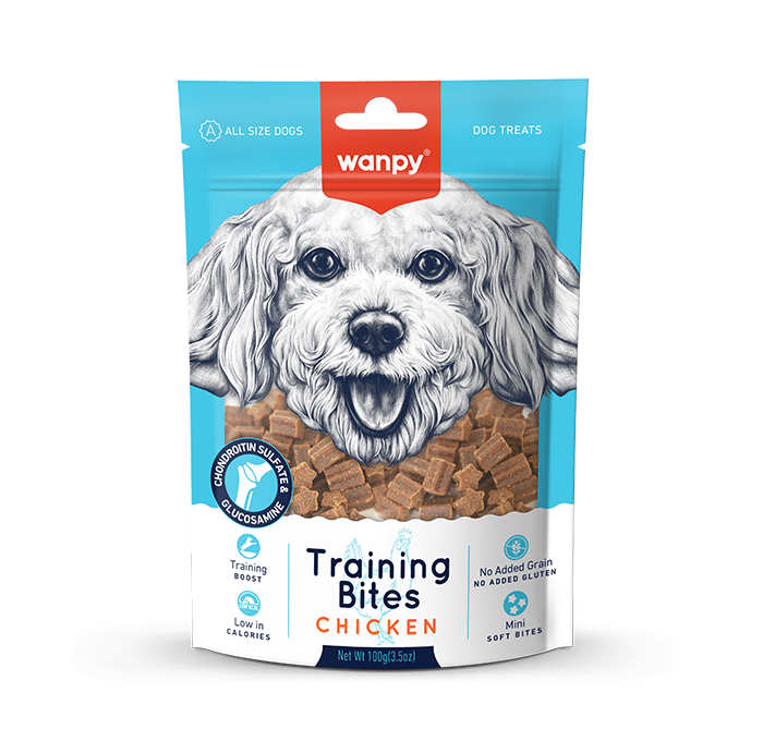 Wanpy Training Bites Chicken Recipe - 100g