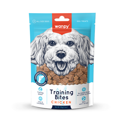Wanpy Training Bites Chicken Recipe - 100g