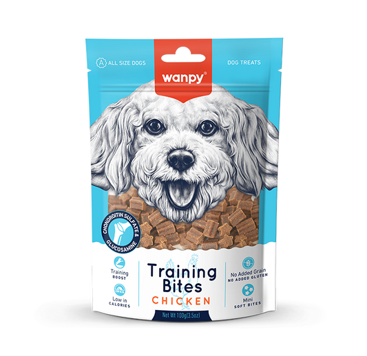 Wanpy Training Bites Chicken Recipe - 100g