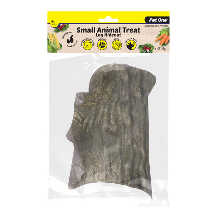 Small Animal Enrichment Treat - Log Hidehout
