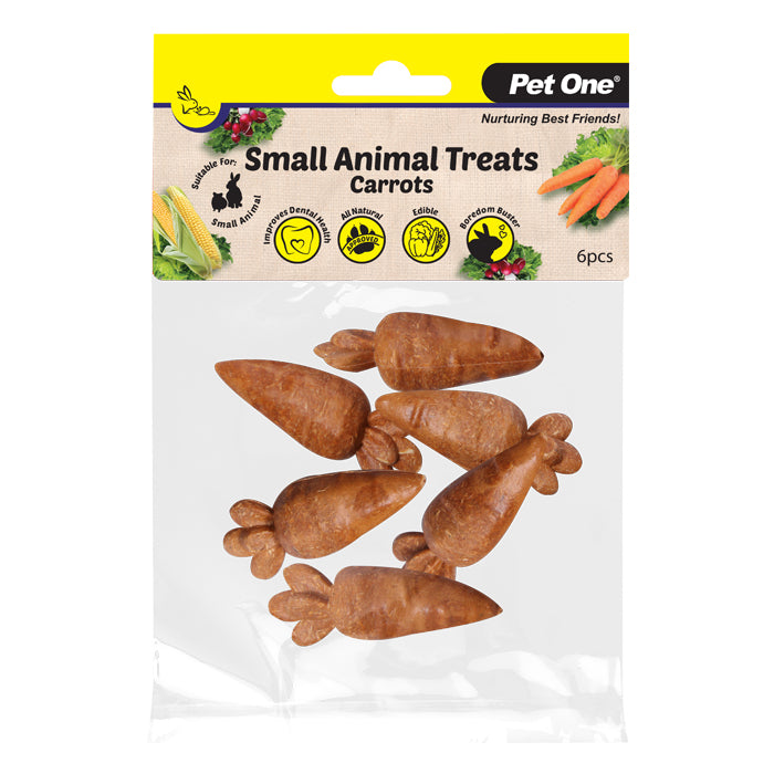 Small Animal Treats - Carrots 6pc