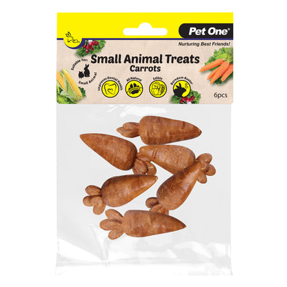Small Animal Treats - Carrots 6pc