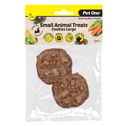 Small Animal Treat - Cookies Lg 2pk