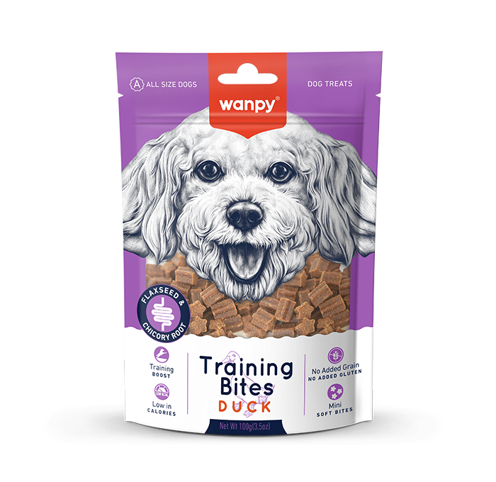 Wanpy Training Bites Duck Recipe - 100g