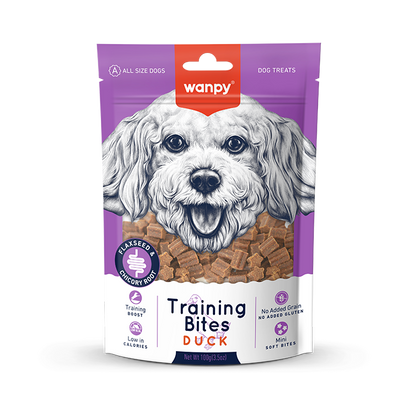 Wanpy Training Bites Duck Recipe - 100g