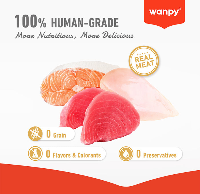 Wanpy Cat Pouch 70g Tuna and Chicken Stew