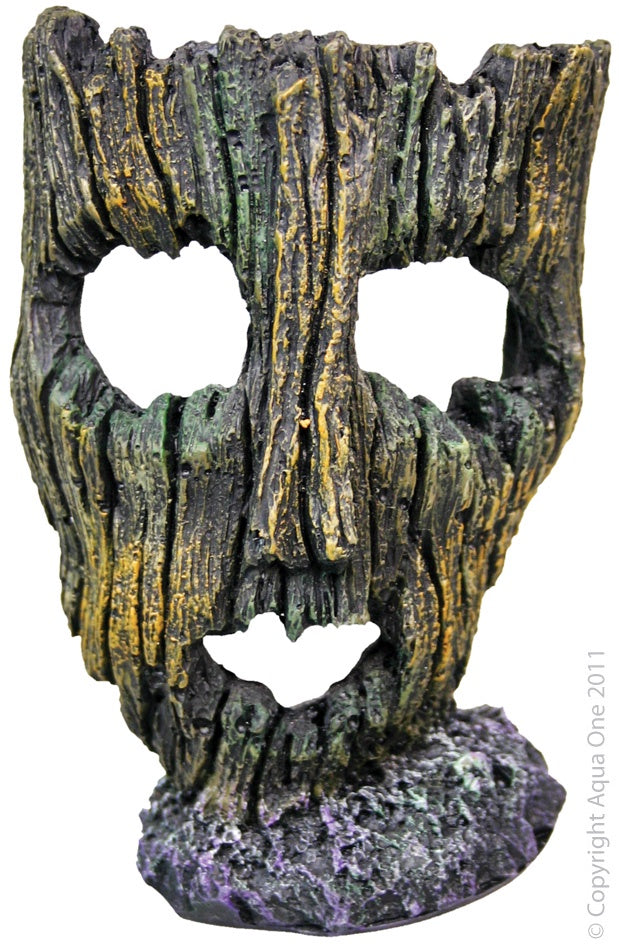 Aqua One Ornament - Resin Face Small 8x7x