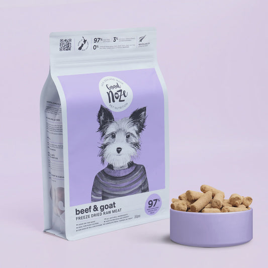 Barkley Beef and Goat Freeze Dried Dog Food 350g