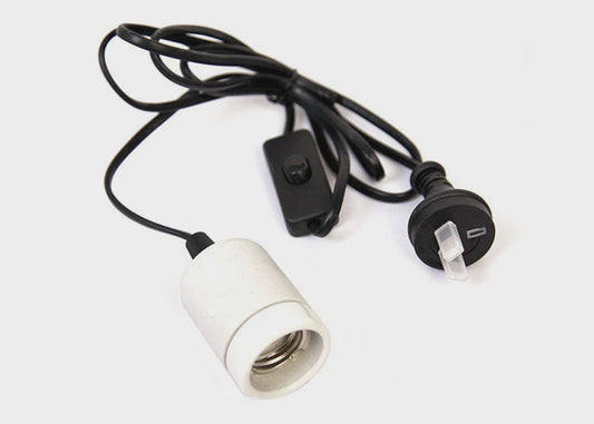 Reptile One Heat Lamp Socket Ceramic Suit Up To 200w E27 Screw