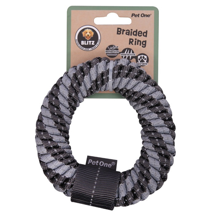 Blitz Medium Braided Ring