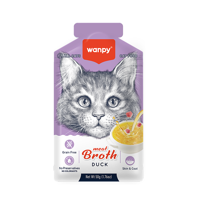 Wanpy Meat Broth Duck for Cats - 50g