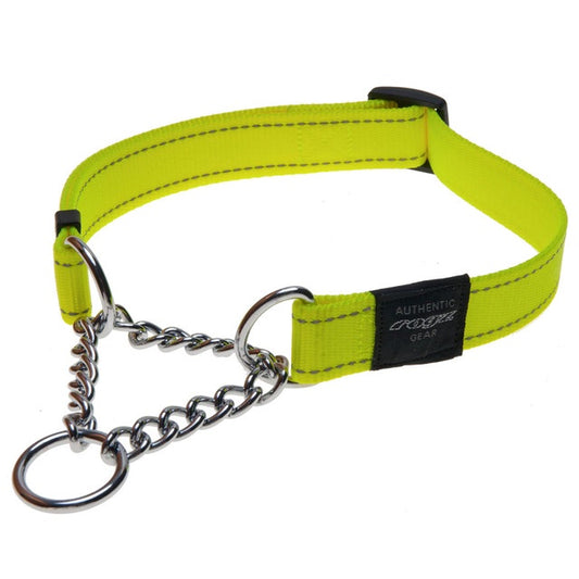 Rogz Obed Collar Dayglow Yellow XL