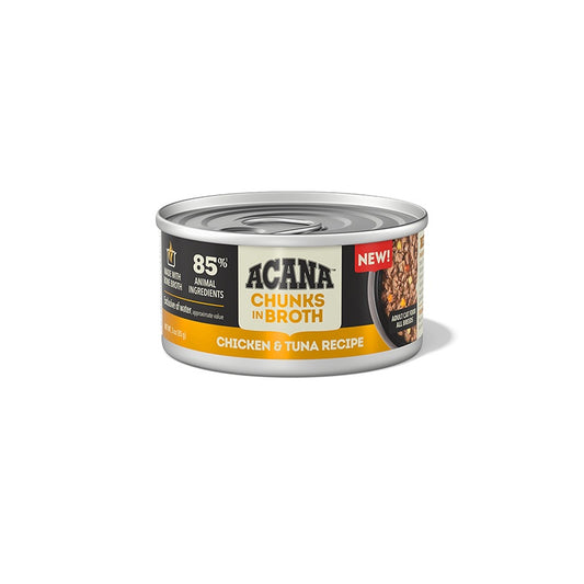 ACANA Chunks in Broth Chicken & Tuna Recipe - Wet Cat Food