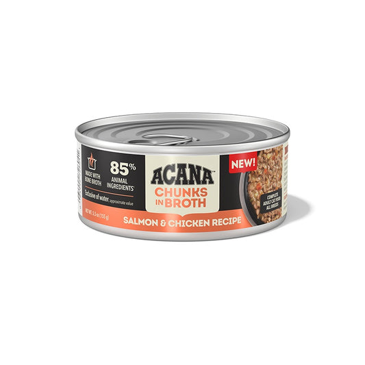 ACANA Chunks in Broth Salmon & Chicken Recipe - Wet Cat Food