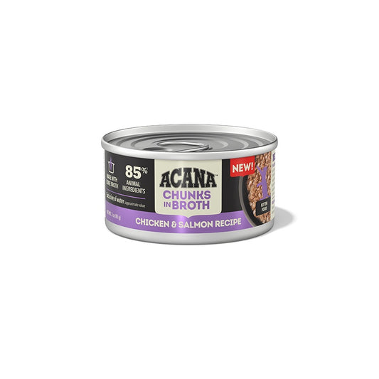 ACANA Chunks in Broth Chicken & Salmon Recipe for Kittens - Wet Cat Food