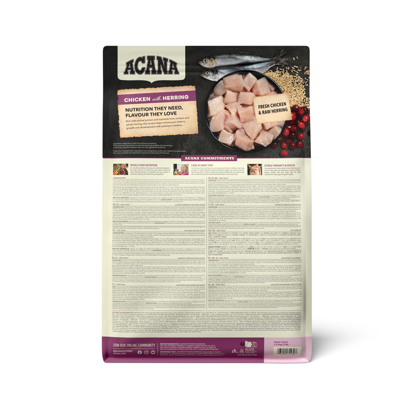 Acana First Feast Cat 1.8