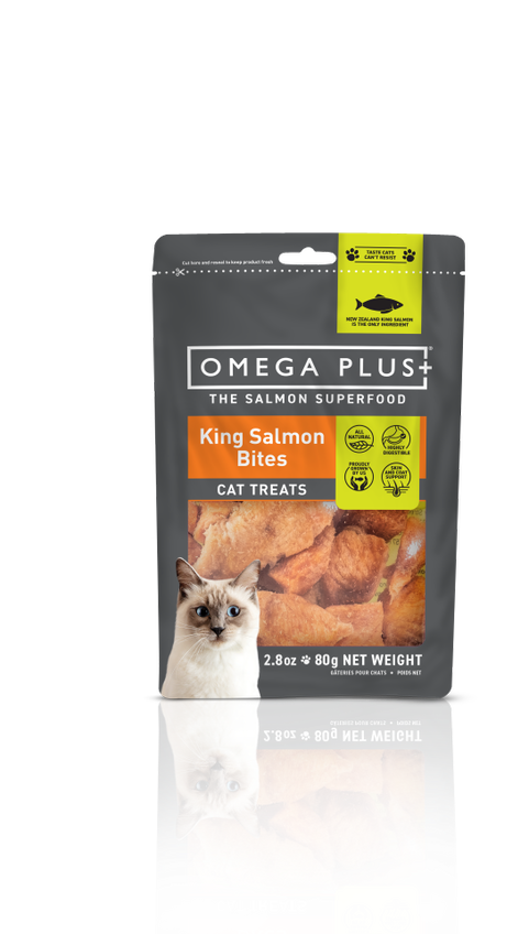 OmegaPlus Cat Treats Salmon Bites