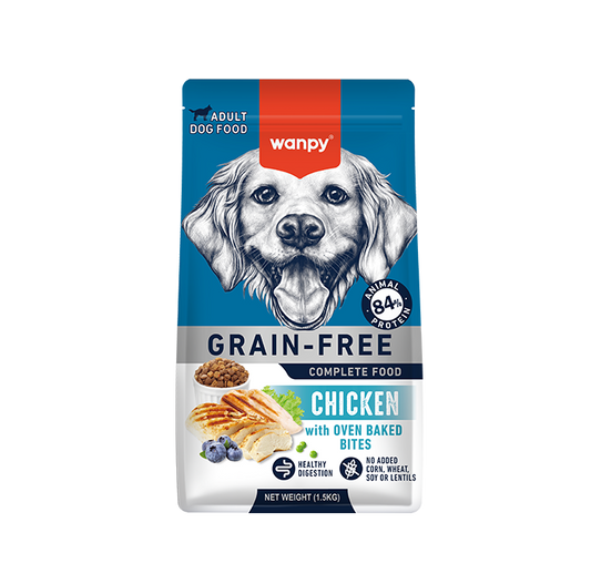 Wanpy Dog Food 1.5kg Grain Free Chicken Recipe
