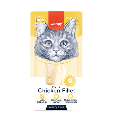 Wanpy Cat Treat - Chicken Fillet 25g