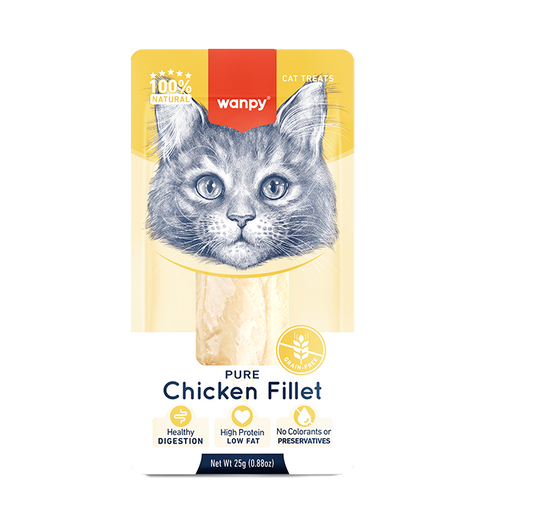 Wanpy Cat Treat - Chicken Fillet 25g