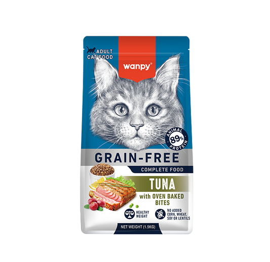 Wanpy Cat 1.5kg Grain Free Tuna Recipe