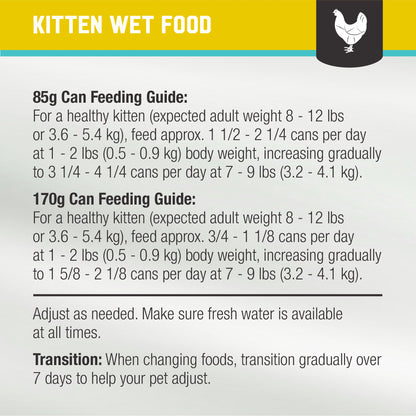 Kiwi Kitchens Barn-Raised Chicken & Mussel Wet Dinner for Kittens