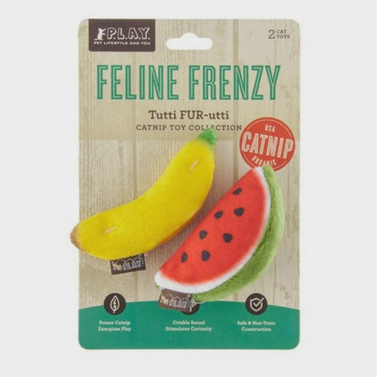 P.L.A.Y. Feline Frenzy - Tropical Fruits - 2pc