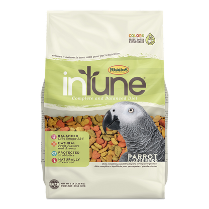 Intune Natural - Parrot Pellets 1.36kg