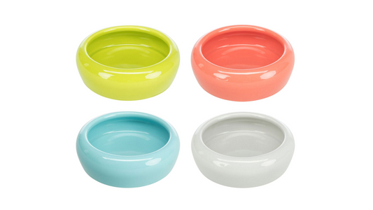 Ceramic Bowl with Rounded Rim 10cm