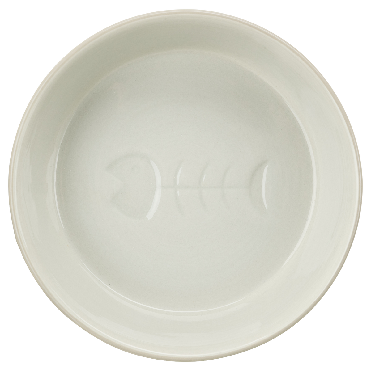 Trixie Fishbone Ceramic Bowl – 13cm